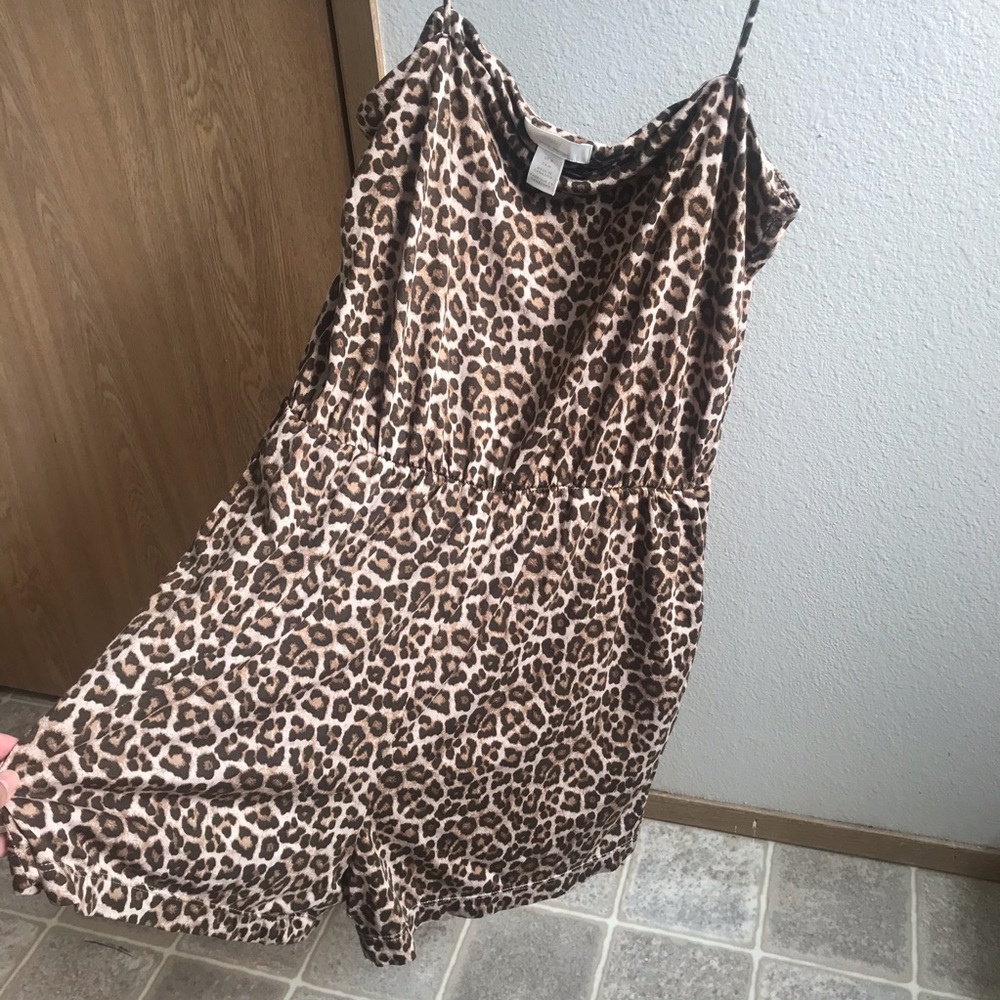 Leopard Print Romper😍